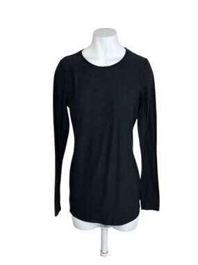 Beyond Yoga Beyond The Bump Long Sleeve Maternity Shirt, Soft Stretch, Size M